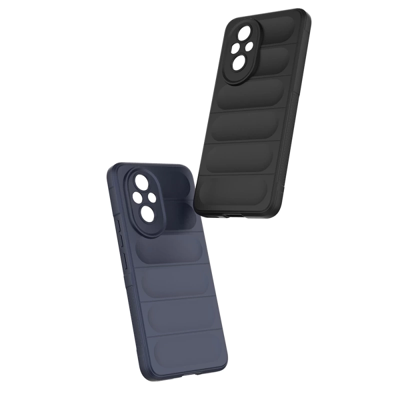 Honor 200 Pro Kılıf Esnek TPU Oyuklu Arka Yüzey Tasarımlı Zore Etnik Silikon Kapak