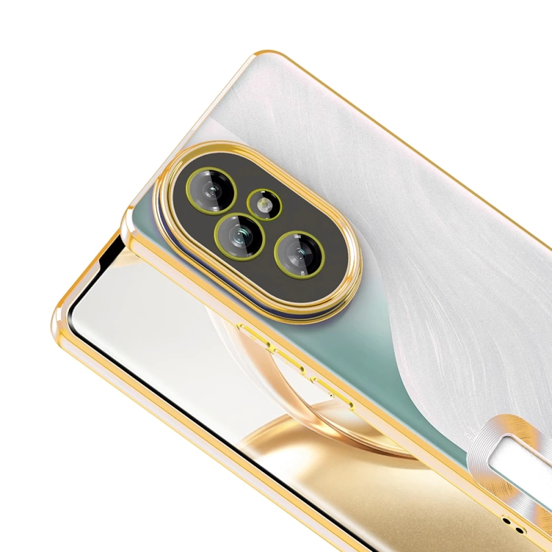 Honor 200 Pro Kılıf Kamera Korumalı Logo Gösteren Zore Omega Kapak
