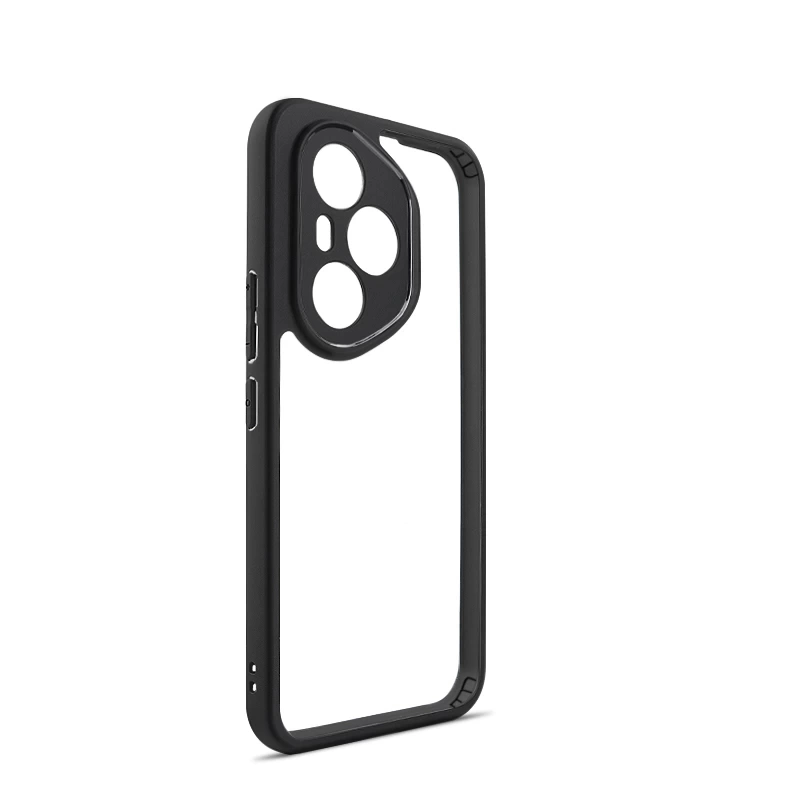 Honor 400 Pro Kılıf Kamera Korumalı Şeffaf Arka Yüzey Zore New Roll Kapak