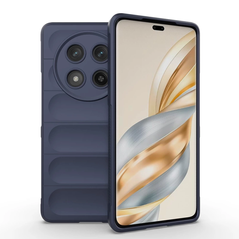 Honor Magic  7 Lite Kılıf Esnek TPU Oyuklu Arka Yüzey Tasarımlı Zore Etnik Silikon Kapak
