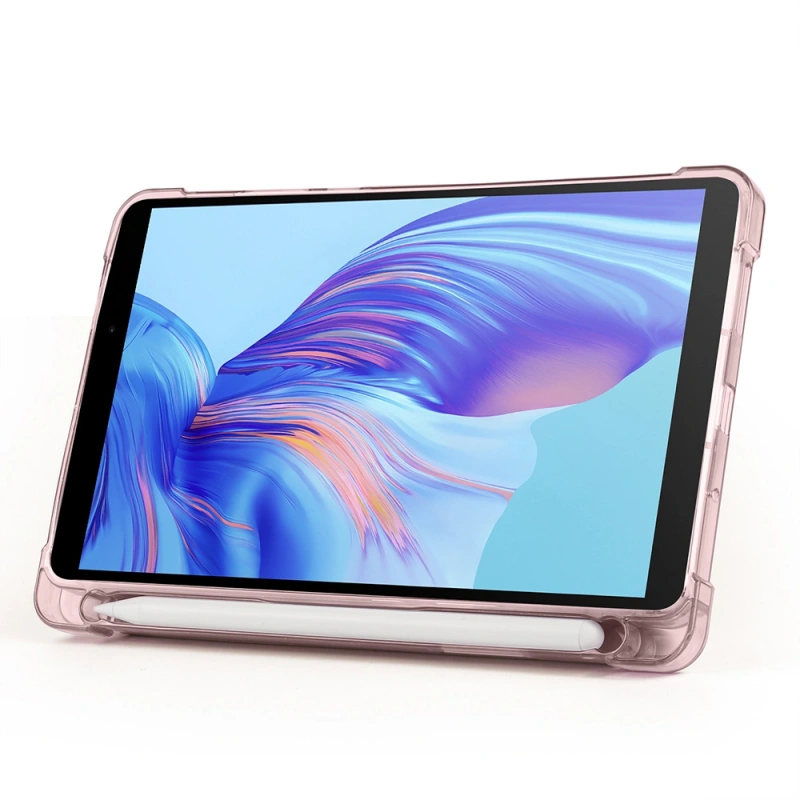 Honor Pad X7 8.7 Kılıf Zore Tri Folding Kalem Bölmeli Standlı Kılıf