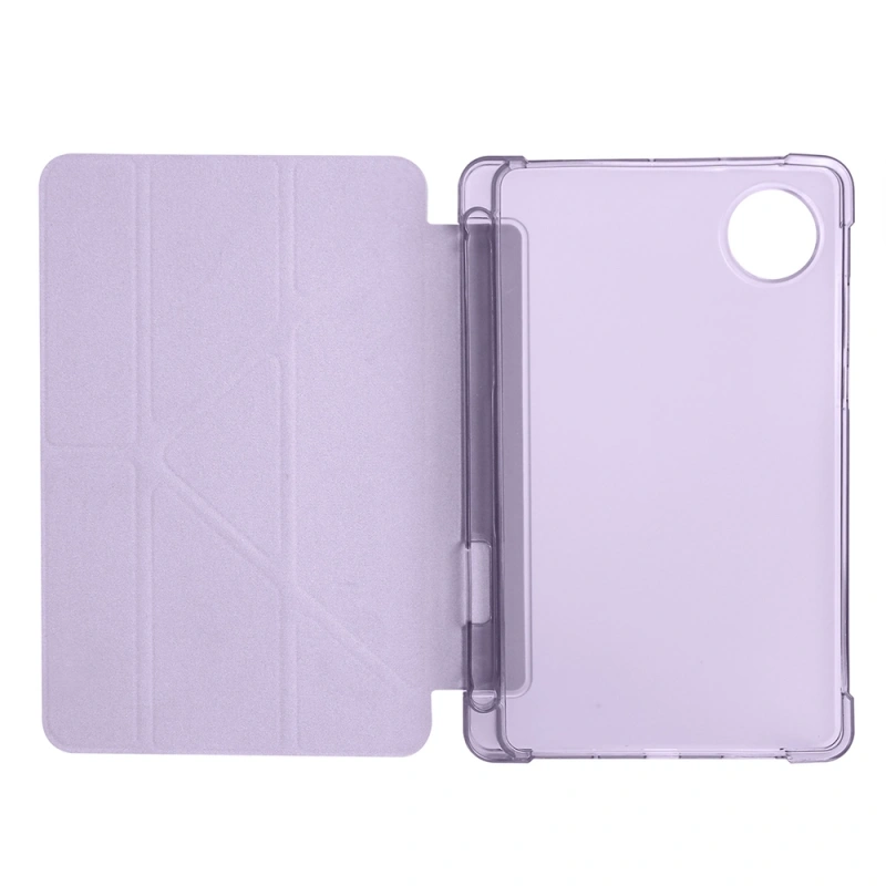 Honor Pad X7 8.7 Kılıf Zore Tri Folding Kalem Bölmeli Standlı Kılıf