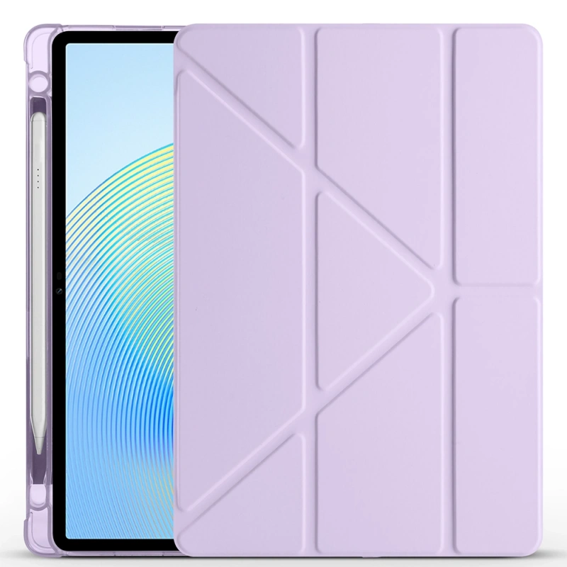 Honor Pad X8A Kılıf Zore Tri Folding Kalem Bölmeli Standlı Kılıf