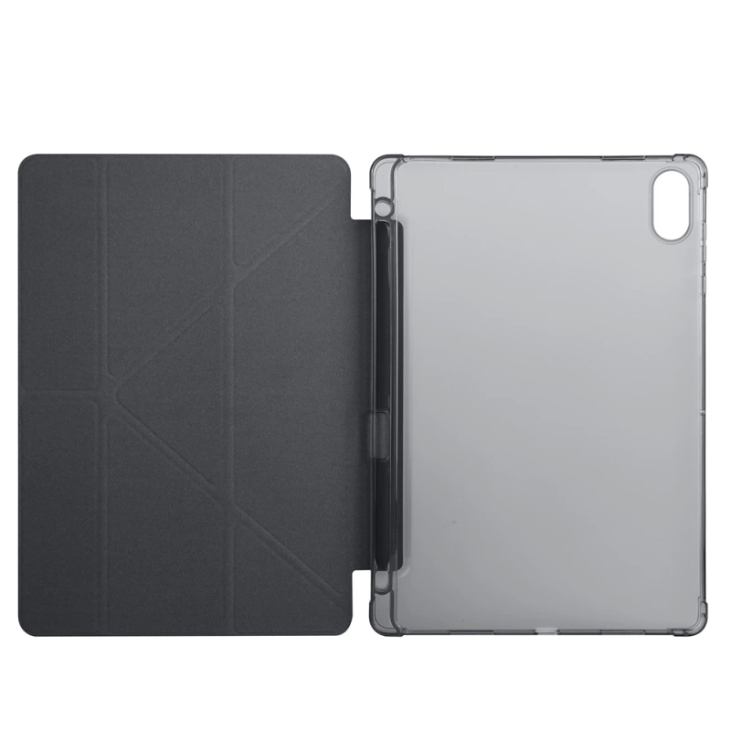 Honor Pad X8A Kılıf Zore Tri Folding Kalem Bölmeli Standlı Kılıf