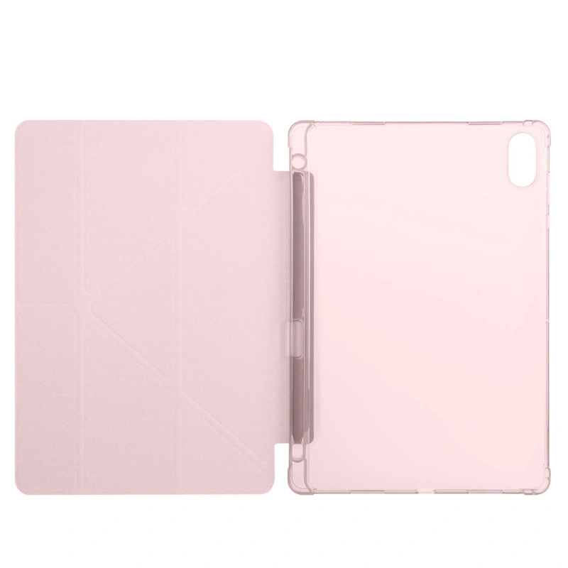 Honor Pad X8A Kılıf Zore Tri Folding Kalem Bölmeli Standlı Kılıf