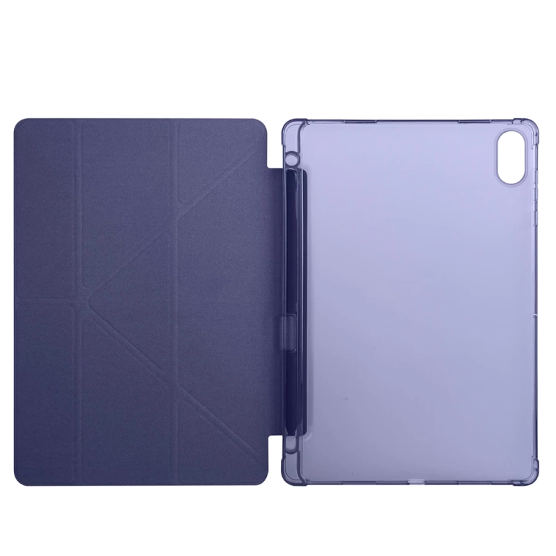 Honor Pad X8A Kılıf Zore Tri Folding Kalem Bölmeli Standlı Kılıf