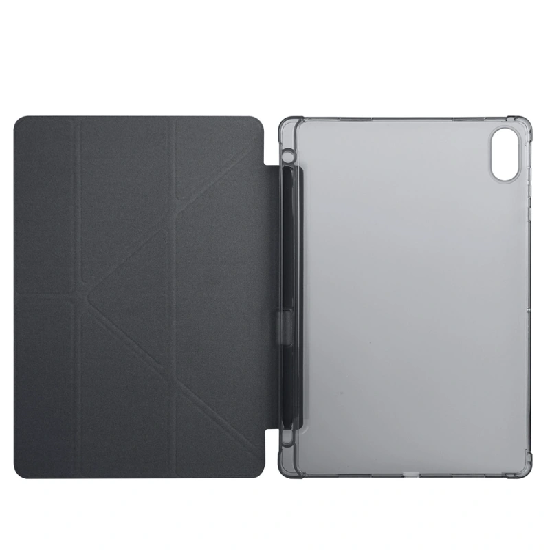 Honor Pad X8A Kılıf Zore Tri Folding Kalem Bölmeli Standlı Kılıf
