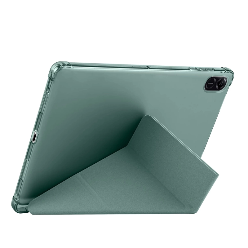 Honor Pad X8A Kılıf Zore Tri Folding Kalem Bölmeli Standlı Kılıf