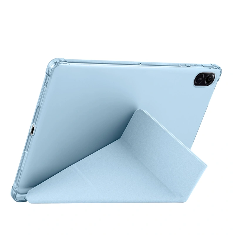 Honor Pad X8A Kılıf Zore Tri Folding Kalem Bölmeli Standlı Kılıf