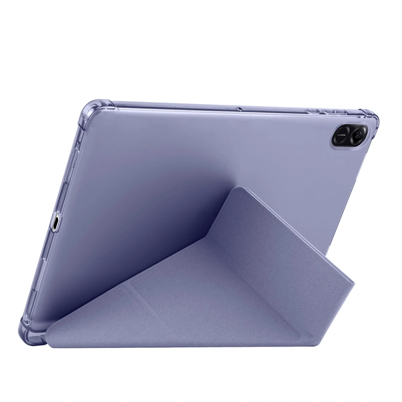 Honor Pad X8A Kılıf Zore Tri Folding Kalem Bölmeli Standlı Kılıf