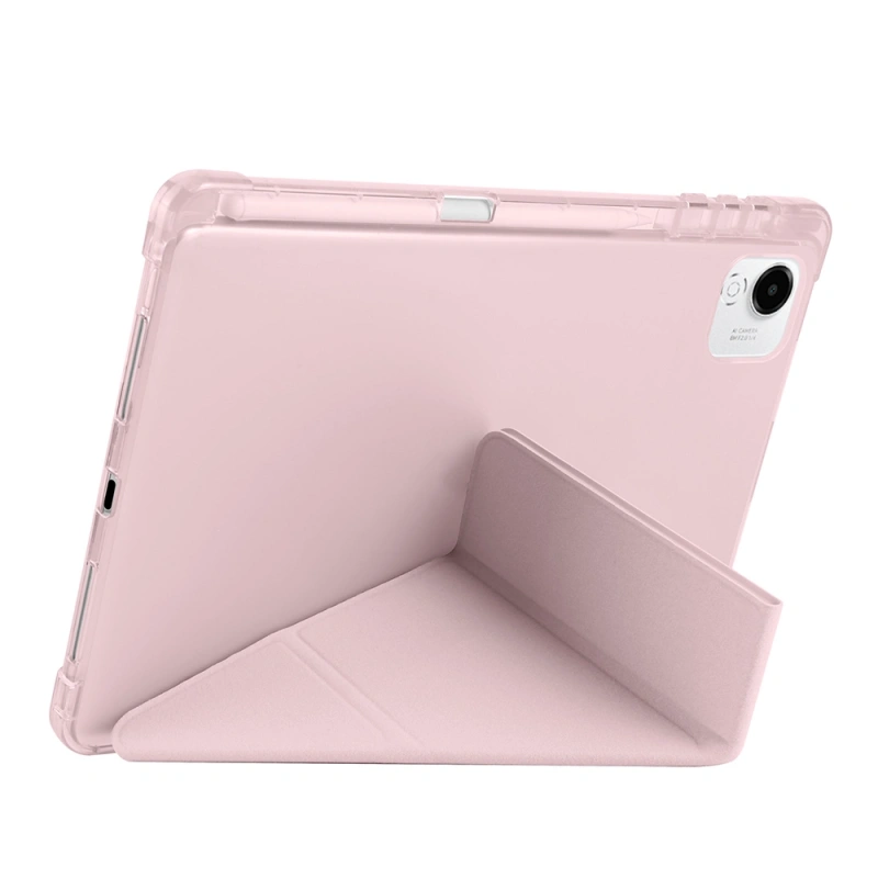 Honor Pad X9 Pro Kılıf Zore Tri Folding Kalem Bölmeli Standlı Kılıf