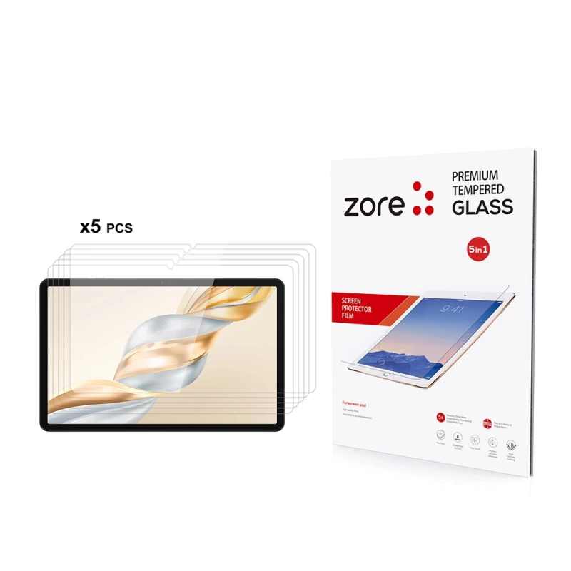 Honor Pad X9A Zore 5in1 Tablet Temperli Cam Ekran Koruyucu