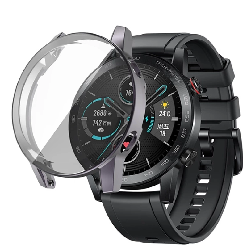 HONOR Watch Magic 2 46mm 360 Koruma Ultra İnce Silikon Kılıf