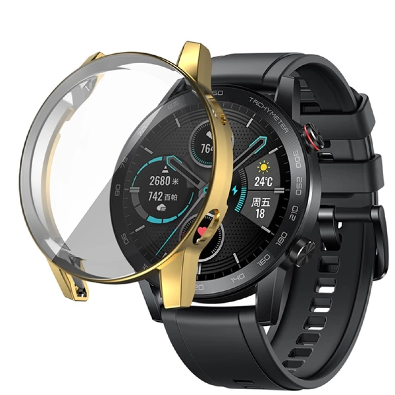 HONOR Watch Magic 2 46mm 360 Koruma Ultra İnce Silikon Kılıf