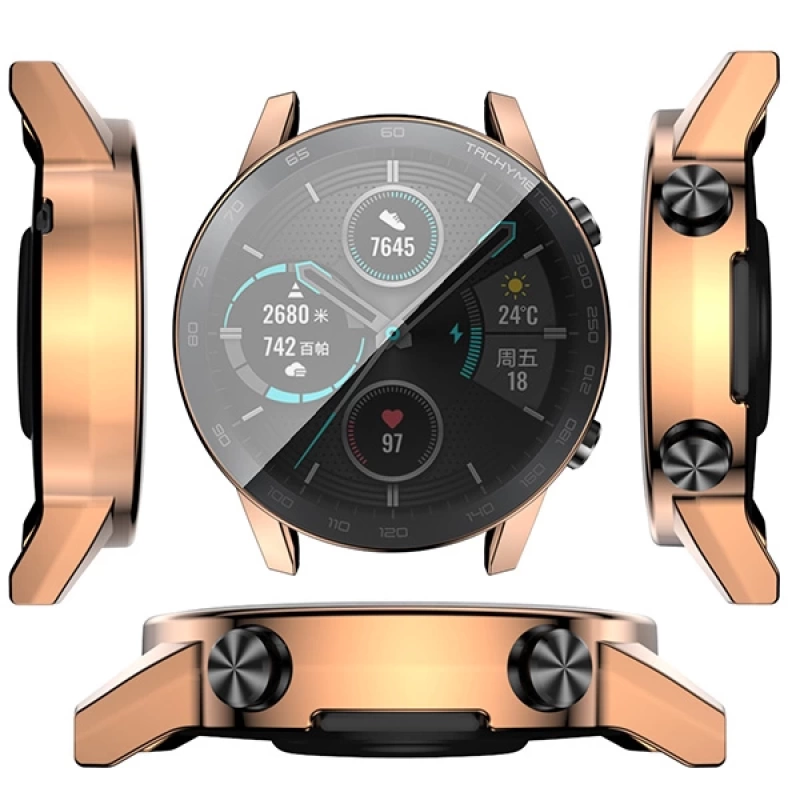 HONOR Watch Magic 2 46mm 360 Koruma Ultra İnce Silikon Kılıf