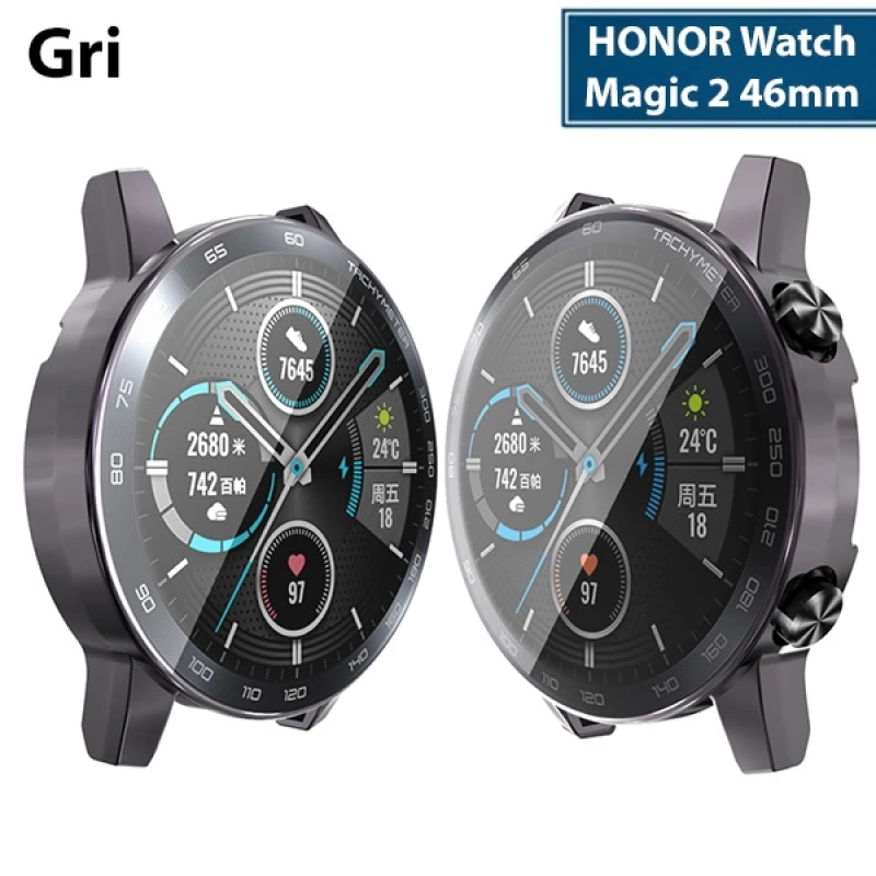 HONOR Watch Magic 2 46mm 360 Koruma Ultra İnce Silikon Kılıf