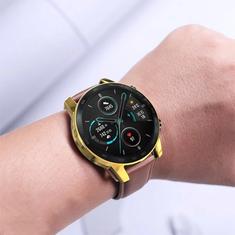 HONOR Watch Magic 2 46mm 360 Koruma Ultra İnce Silikon Kılıf