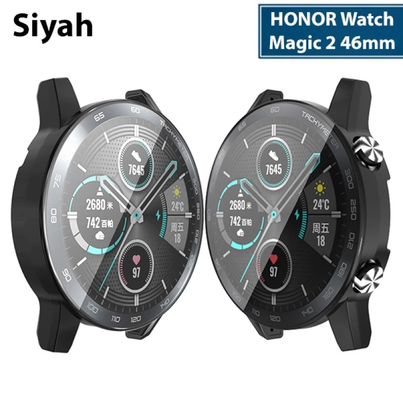 HONOR Watch Magic 2 46mm 360 Koruma Ultra İnce Silikon Kılıf