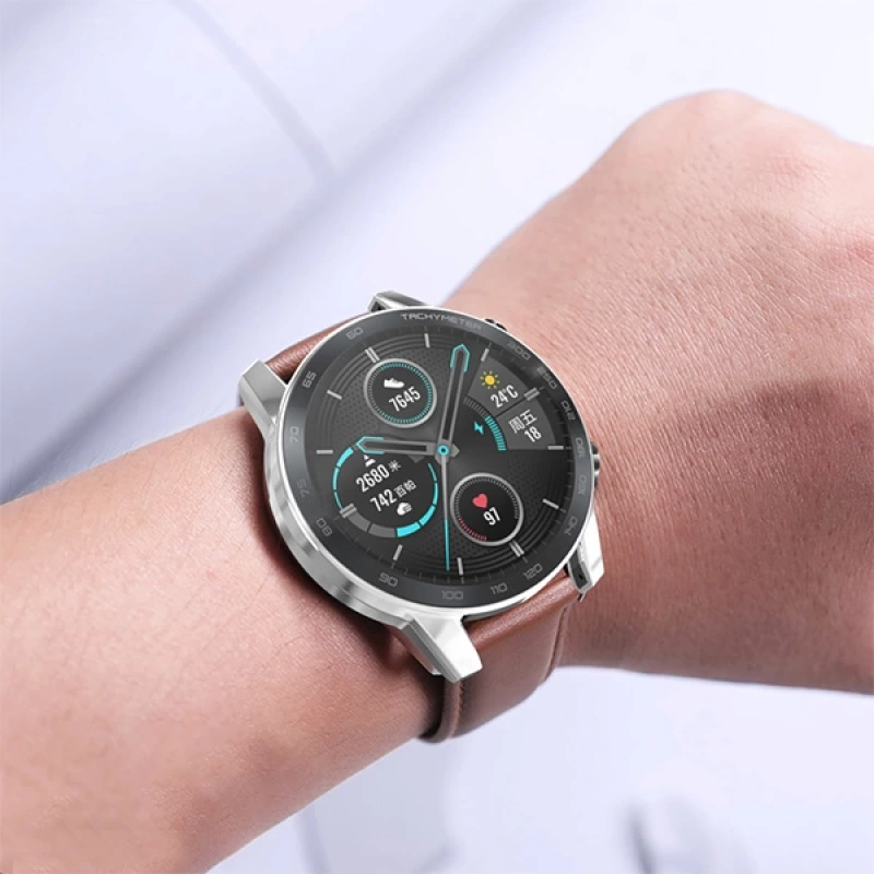 HONOR Watch Magic 2 46mm 360 Koruma Ultra İnce Silikon Kılıf