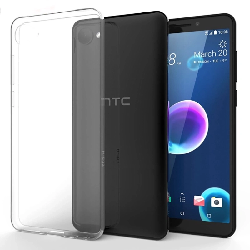 HTC Desire 12 Kılıf Zore Süper Silikon Kapak