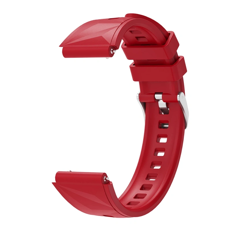 Huawei GT4 41mm Zore KRD-129 18mm Silikon Kordon Strap Kayış