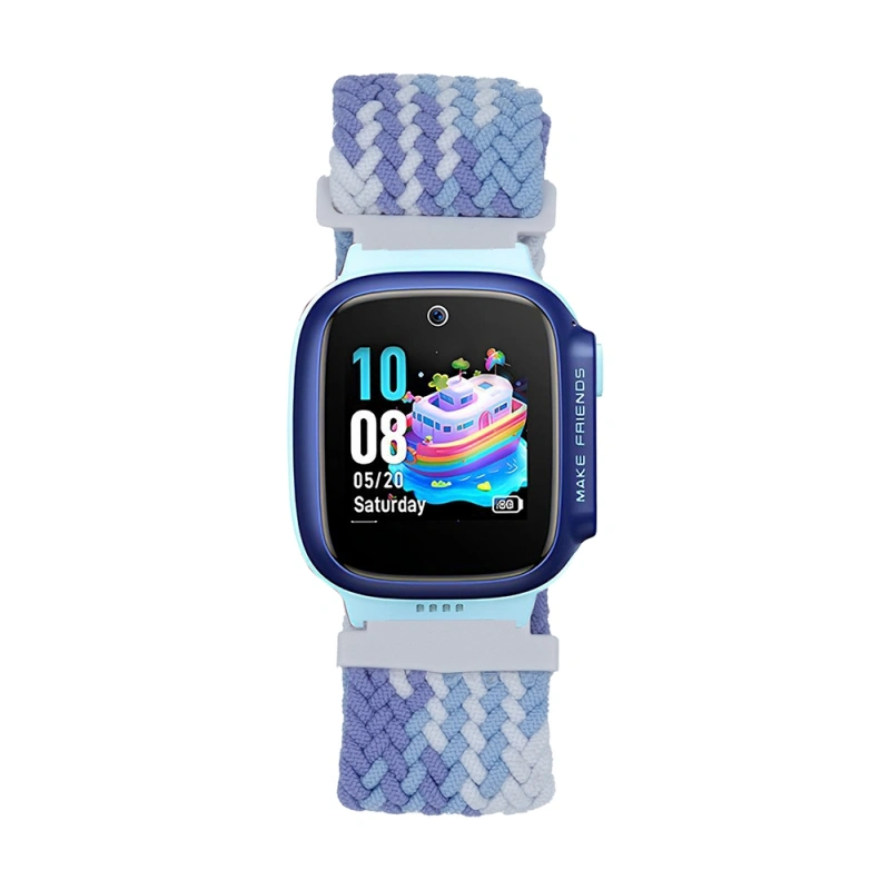 Huawei GT4 41mm Zore KRD-139 18mm Çocuklara Özel Örgü Kordon
