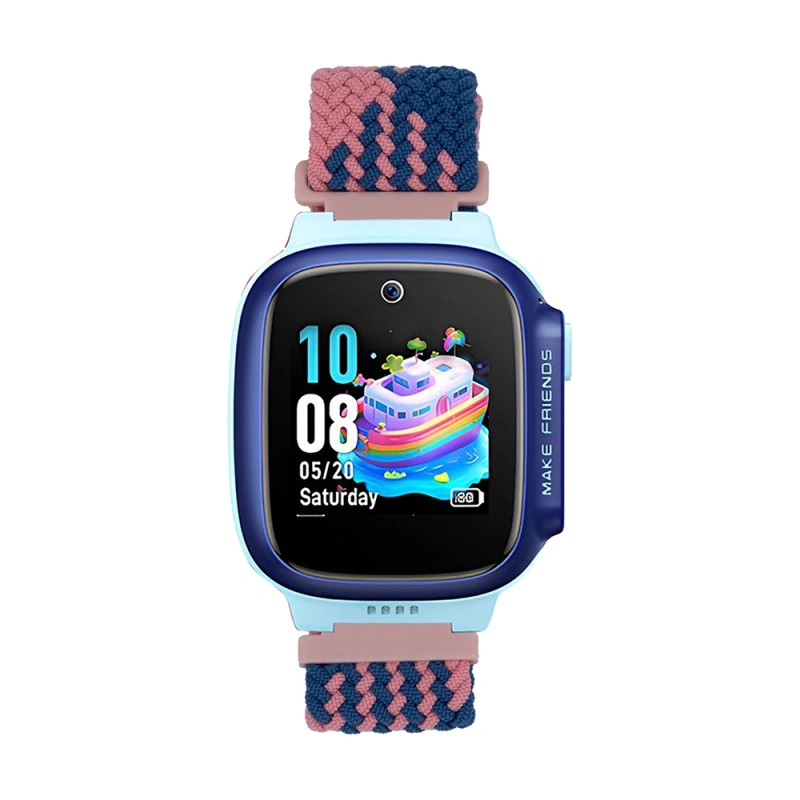Huawei GT4 41mm Zore KRD-139 18mm Çocuklara Özel Örgü Kordon