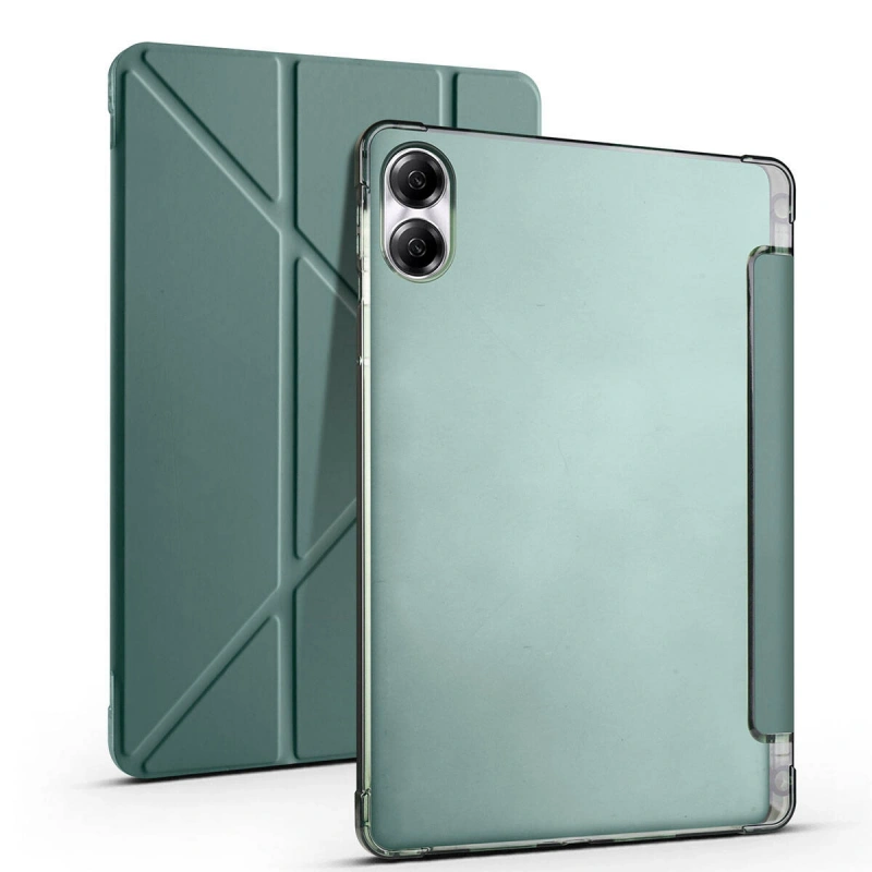 Huawei Honor Pad X8 Pro 11.5 Kılıf Zore Tri Folding Kalem Bölmeli Standlı Kılıf