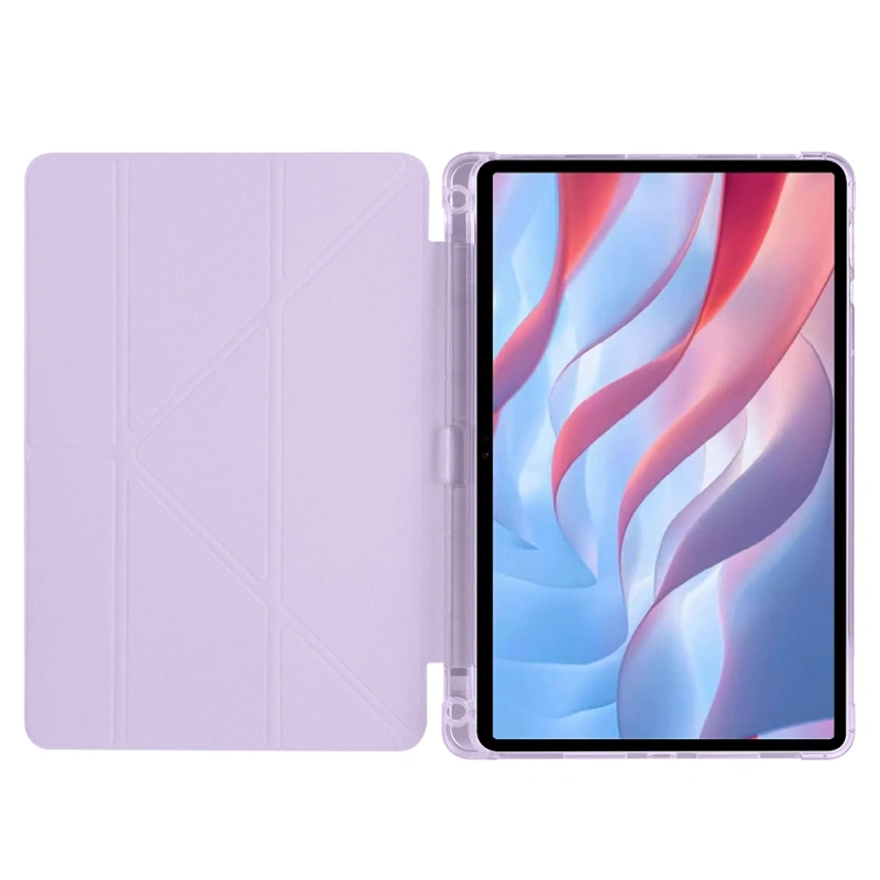 Huawei Honor Pad X9 11.5 Kılıf Zore Tri Folding Kalem Bölmeli Standlı Kılıf