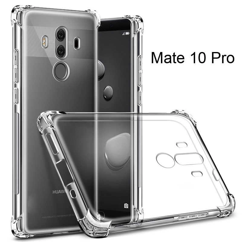 Huawei Mate 10 Pro Kılıf Zore Nitro Anti Shock Silikon