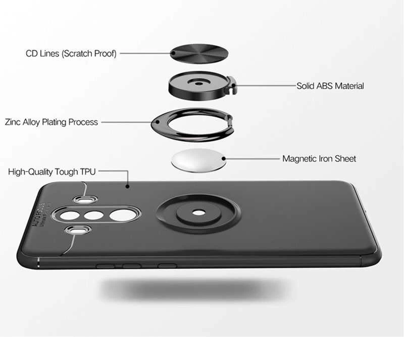 Huawei Mate 10 Pro Kılıf Zore Ravel Silikon Kapak