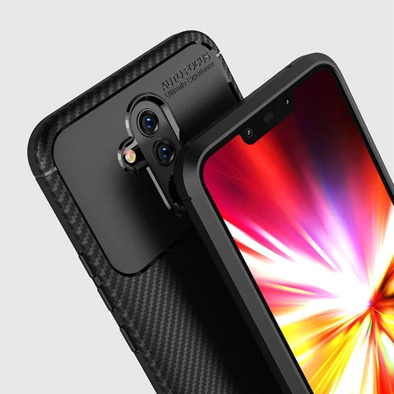 Huawei Mate 20 Lite Kılıf Zore Negro Silikon Kapak