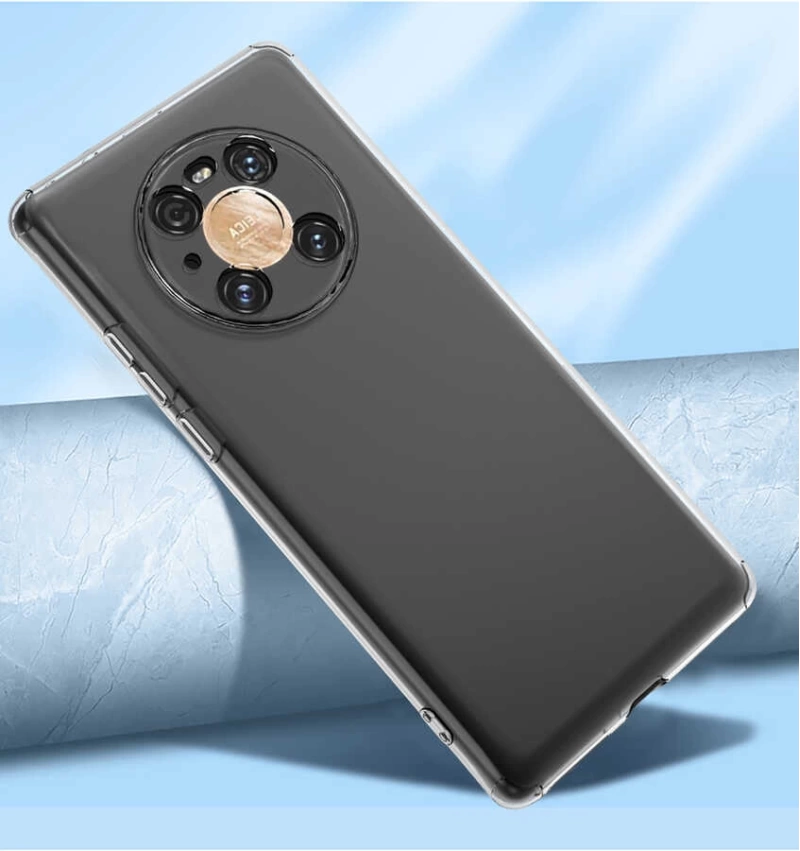 Huawei Mate 40 Pro Kılıf Zore Kamera Korumalı Süper Silikon Kapak