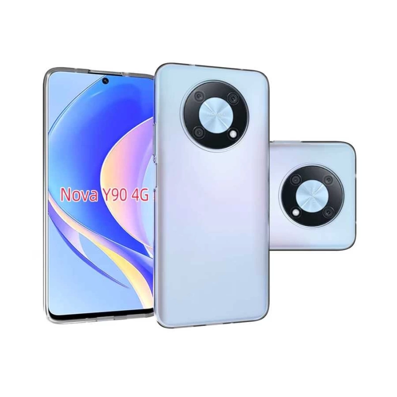 Huawei Nova Y90 Kılıf Zore Süper Silikon Kapak