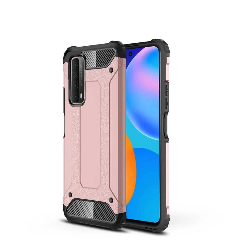 Huawei P Smart 2021 Kılıf Zore Crash Silikon Kapak