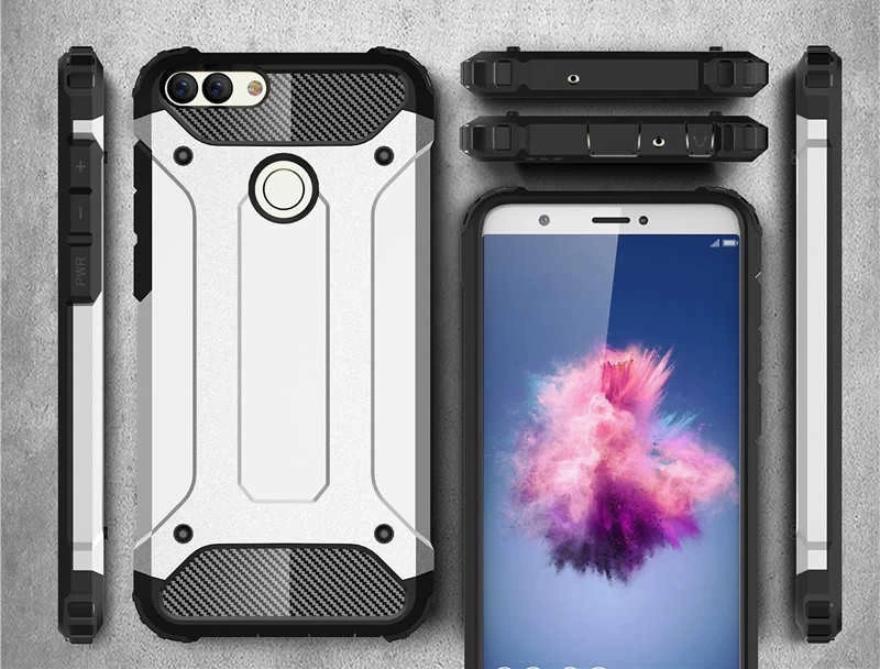 Huawei P Smart Kılıf Zore Crash Silikon Kapak