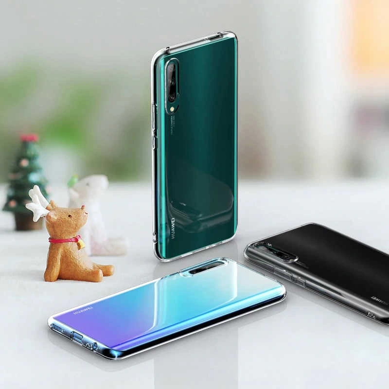 Huawei P Smart Pro 2019 Kılıf Zore Süper Silikon Kapak