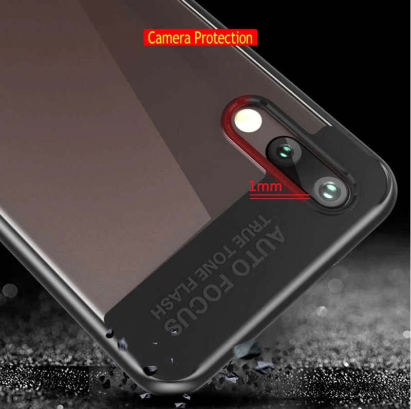 Huawei P20 Kılıf Zore Buttom Kapak