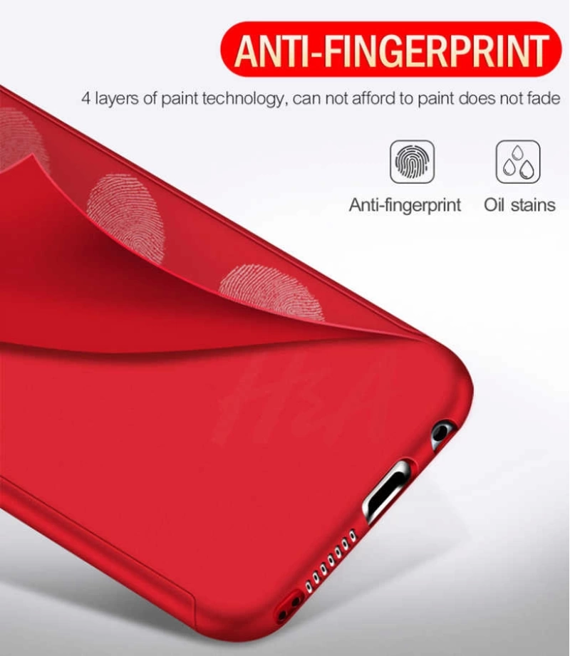 Huawei P20 Lite Kılıf Zore 360 3 Parçalı Rubber Kapak