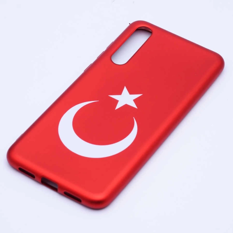 Huawei P20 Pro Kılıf Zore Bayrak Silikon