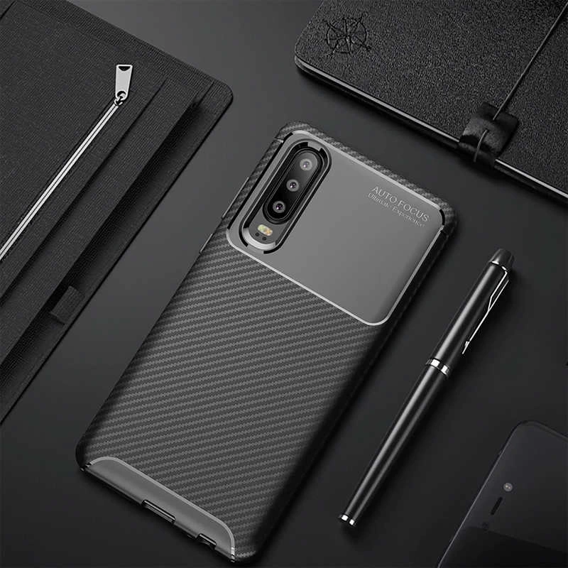 Huawei P30 Kılıf Zore Negro Silikon Kapak