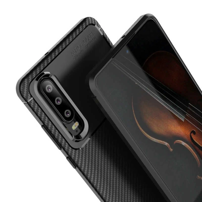 Huawei P30 Kılıf Zore Negro Silikon Kapak