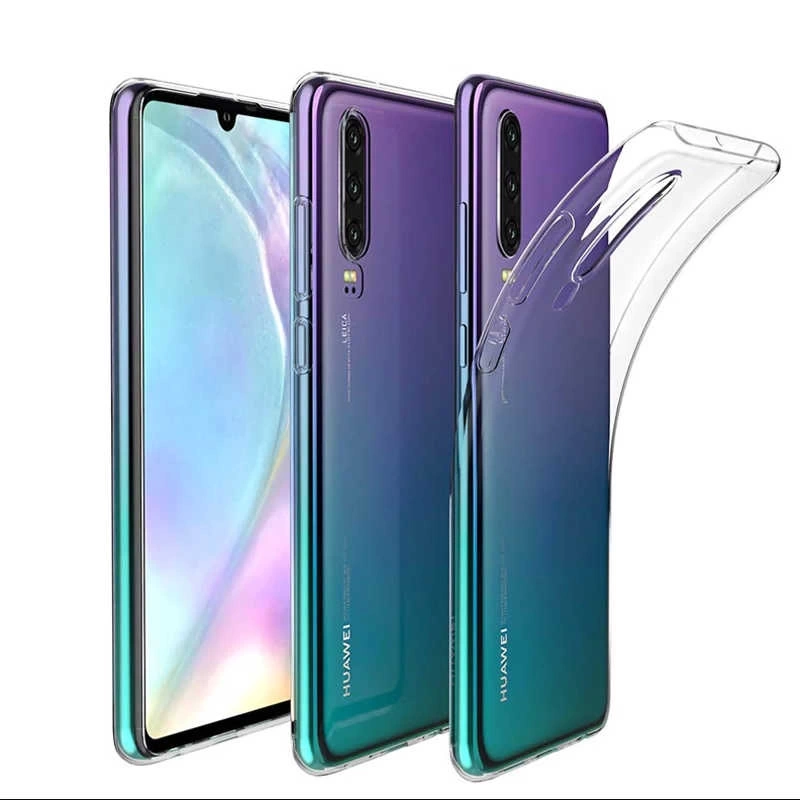 Huawei P30 Kılıf Zore Süper Silikon Kapak