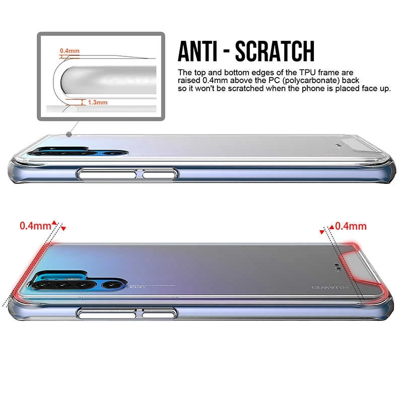 Huawei P30 Pro Kılıf Zore Gard Silikon