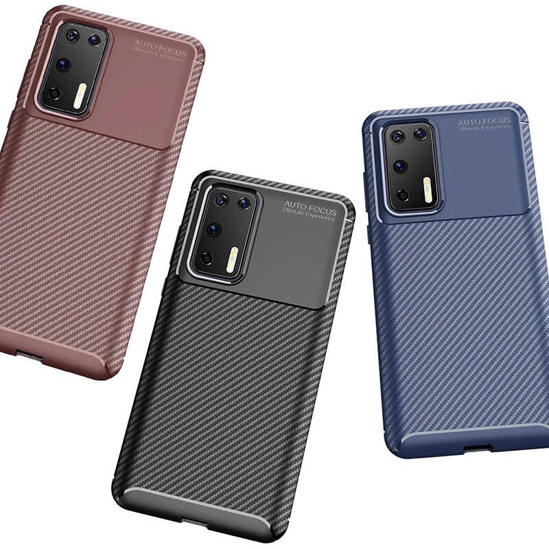 Huawei P40 Kılıf Zore Negro Silikon Kapak