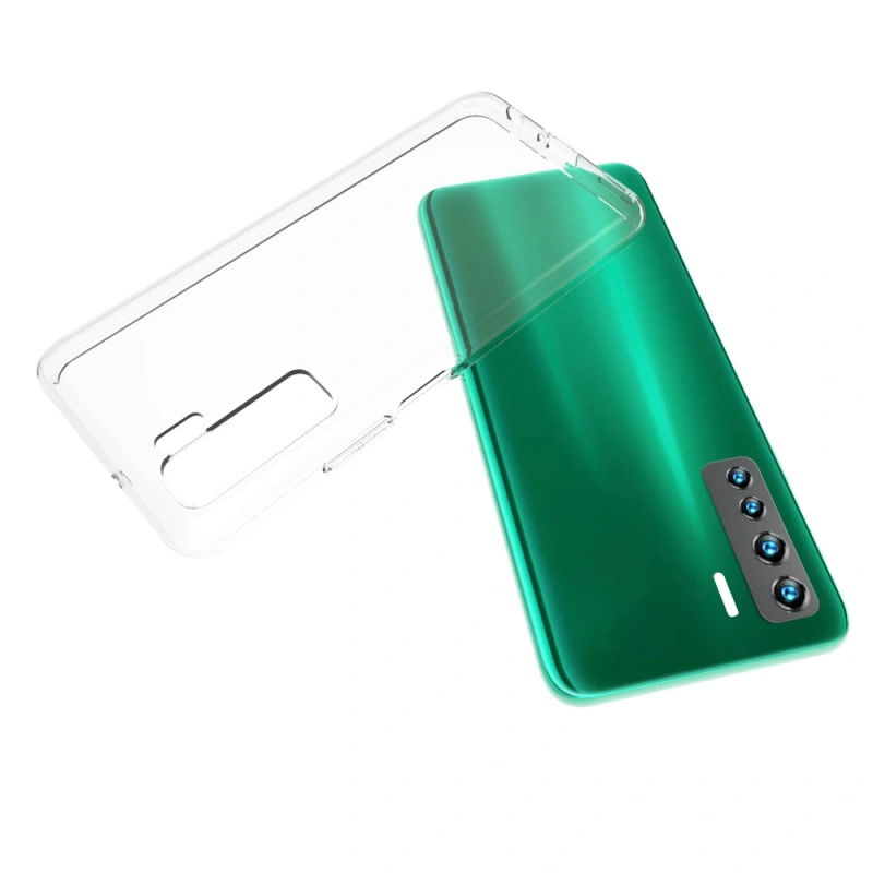 Huawei P40 Lite 5G Kılıf Zore Süper Silikon Kapak