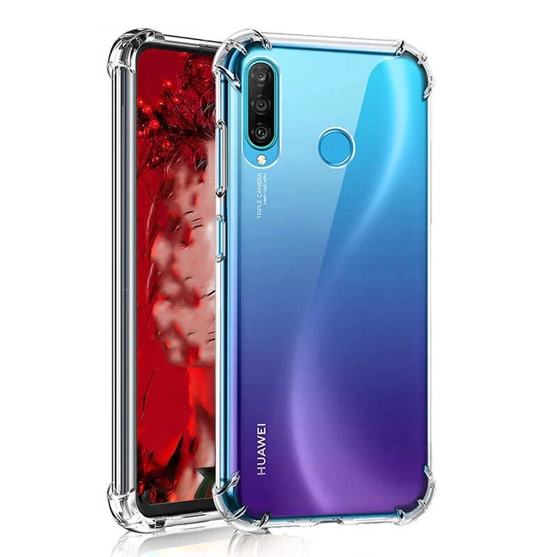 Huawei P40 Lite E Kılıf Zore Nitro Anti Shock Silikon