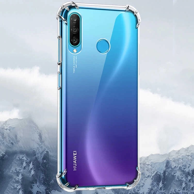 Huawei P40 Lite E Kılıf Zore Nitro Anti Shock Silikon