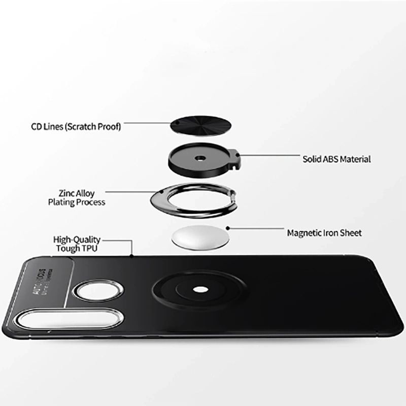 Huawei P40 Lite E Kılıf Zore Ravel Silikon Kapak