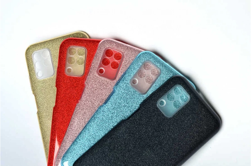 Huawei P40 Lite Kılıf Zore Shining Silikon